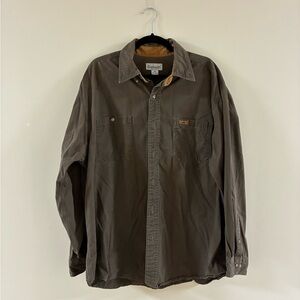 Men’s Carhartt Button-Up Shirt XL